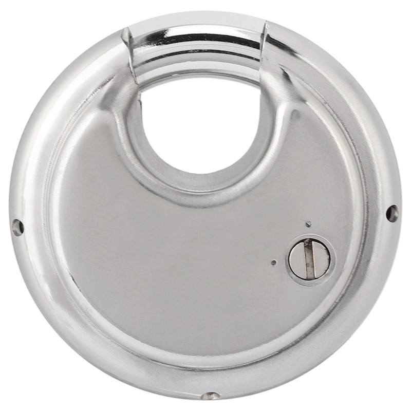 Stainless Steel Password Round Padlock Key 70mm thickened 9, 5mm