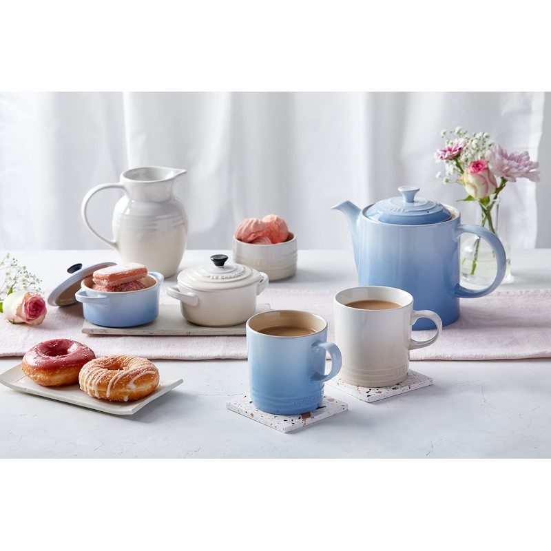 Le Creuset Stoneware Petite Round Casserole, 0.25 L, Meringue, 71901107160100