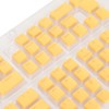 PBT Pudding Keycaps 129 Keys Translucent OEM Height Doubleshot Injection