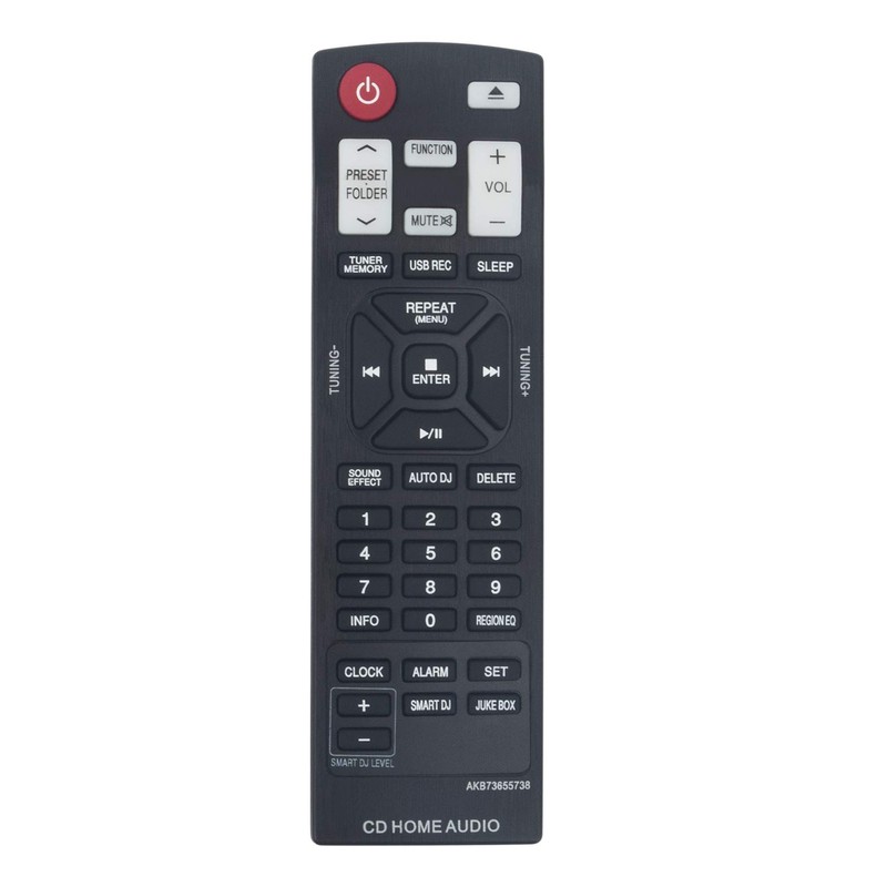AKB73655738 Replacement Remote Control fit for LG Mini Hi-fi System