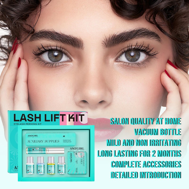 Lash Lift Kit,Eyelash Perm Kits, Professional Eyelashes Curling Lash Extension