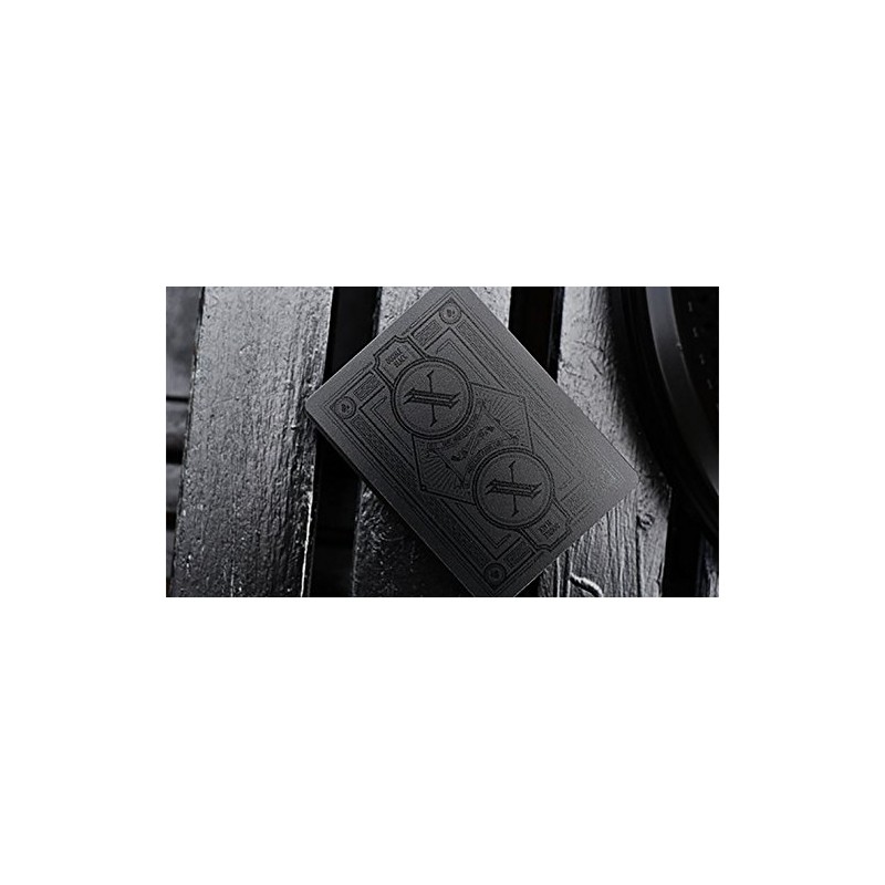 SOLOMAGIA Double Black Waterproof Playing Cards