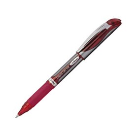 Pentel BL60-B Gel Ink Rollerball Pen Metal Tip 1 mm Red