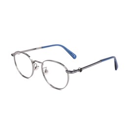 Moncler ML5204-H 014 SHINY LIGHT RUTHENIUM 48/20/150 MAN Eyewear Frame