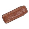 2 Finger Cigar Case Portable Waterproof Lightweight Artificial Leather Cigar