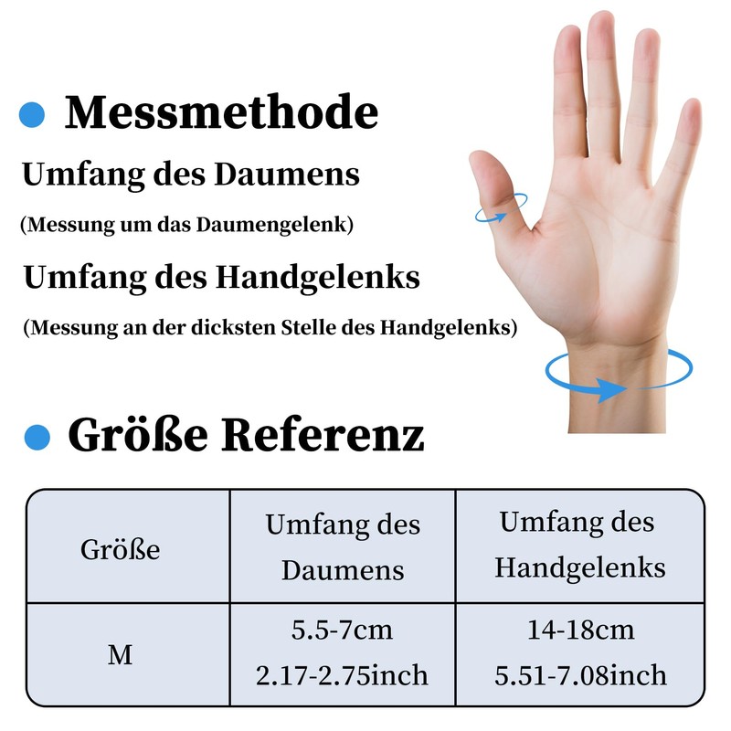 TJHDSF Thumb Brace, Wrist Bandages (Right Hand)