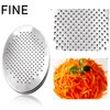 NyxSeat 1 Grater, 1 Small Brush, Stainless Steel Grater, Storable