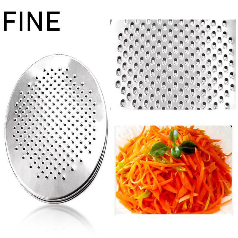 NyxSeat 1 Grater, 1 Small Brush, Stainless Steel Grater, Storable