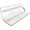 SCRIBBLEDO Negative Number Line Board 4”x12” Inch Lapboard Double Sided
