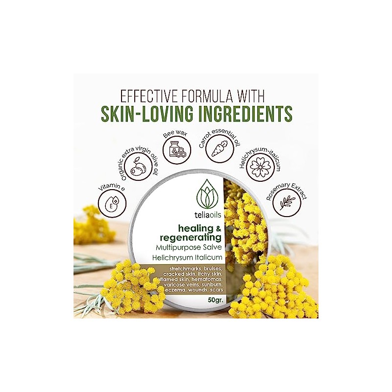 Helichrysum Italicum Salve, 1.7oz/50ml