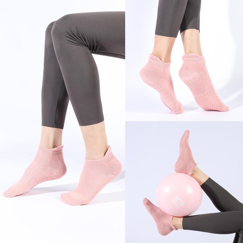 loudashuaiqi Yoga Accessories Pilates Socks Non Slip Barre Socks for