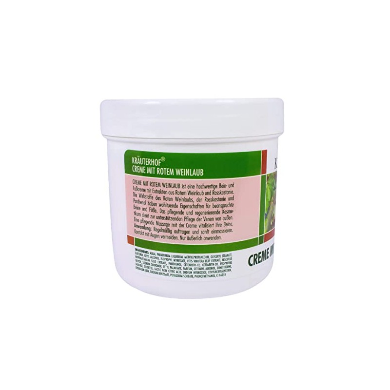 Krauterhof Horse Chestnut & Red Vine Cream