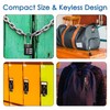 2 Pack TSA Approved Luggage Locks, Combination Travel Cable Lock,