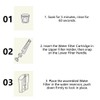 8 Pack Filter Replacement Premium Charcoal Water Filters Cartridges for