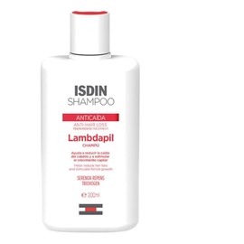 ISDIN Lambdapil, Shampoo Anticaída, Ayuda a Reducir la Caída del Cabello y Estimula el Crecimiento Capilar, 200ml
