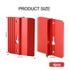 4 Pcs Aluminum Drywall Fitting Tool Supports Board,For Installation Drywall,