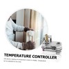 KICHOUSE Metal Heater Thermostat Indoor Thermostat Radiator Control Replacement