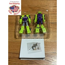 Newage NEW Transformed Newage Na H31 CROCELL AND H32 MORBUS Mini Devastator Combine USA