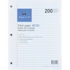 Sparco SPR82122 Filler Paper, Wide Ruled, 10-1/2" x 8", 200