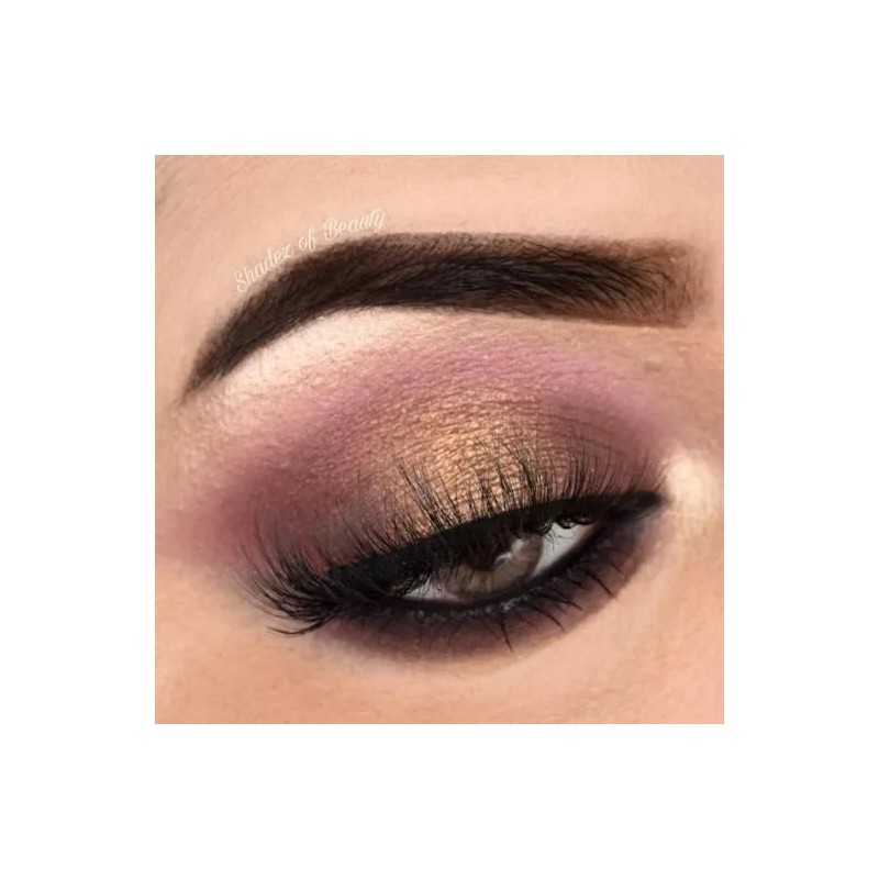Eco R. Paleta Sombras Nude New 18 Tonos Rosa Glitter