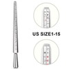 GJ FAFA Ring Sizer Finger Sizing Measuring Gauge Tool Ring