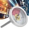 0‑250℃ Grill Thermometer Stainless Steel Oven Pointer Thermometer Temperature Gauge