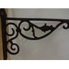 Wall Mount Cast Iron Flower Hanging Basket Hook Console Shelf