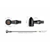 Simda Pro LED Motorcycle Indicator with Daytime Running Light, Universal,