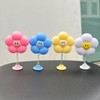 Helmet Decoration Smile Flower 1p Car Dashboard Spring Flower / 헬멧 장식 스마일 꽃 1p 차량 대시보드 스프링 플라워