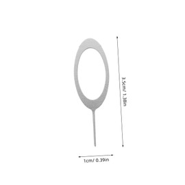 GRIRIW Phone Sim Card Ejector Tool 100pcs Sim Removal Pin Stainless Steel for Efficient and Quick