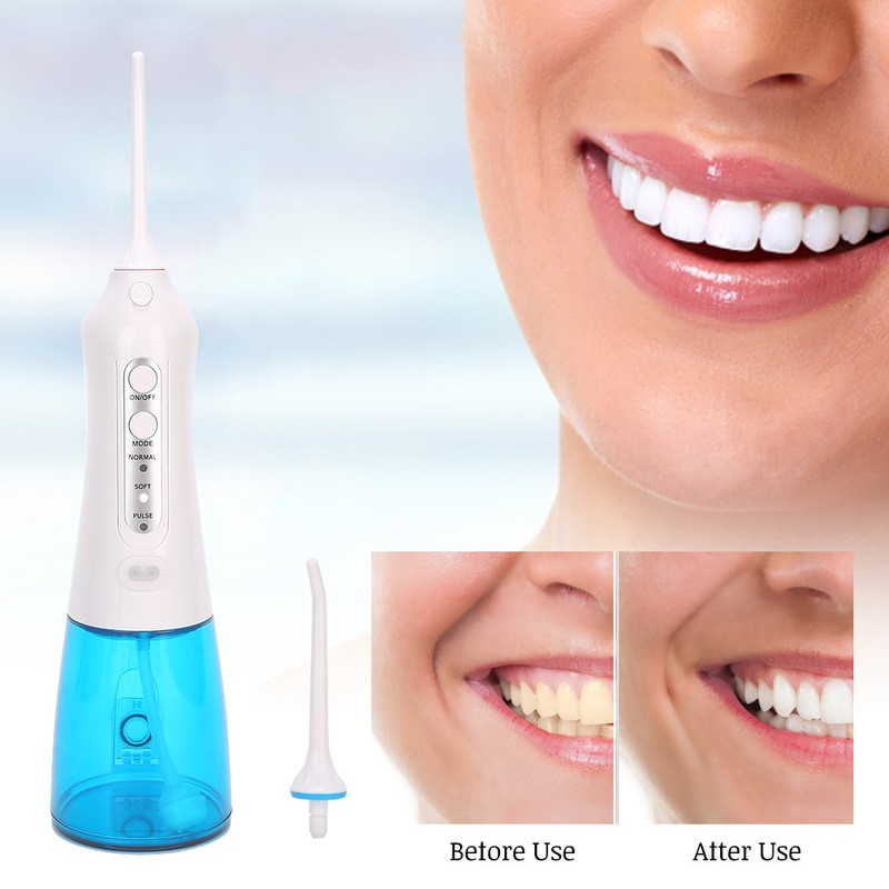 Rechargeable Electric Oral Irrigator Portable Water Flosser Teeth Cleaner Oral
