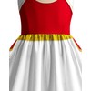 Hipoleter Girls Zombie Movie Character Dress Outfits Kids Print Skirt