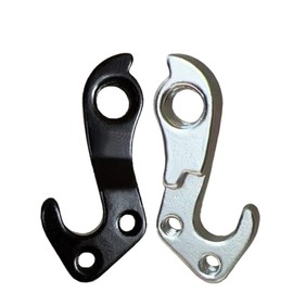 Yundxi Bicycle Derailleur Hanger Bike Rear Tail Hook Dropout Rear Hook Parts with Screws for Gary Fisher Trek #322175 (Black)