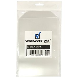 100 CheckOutStore® Clear Storage Pockets (5 5/8 x 8 1/2)