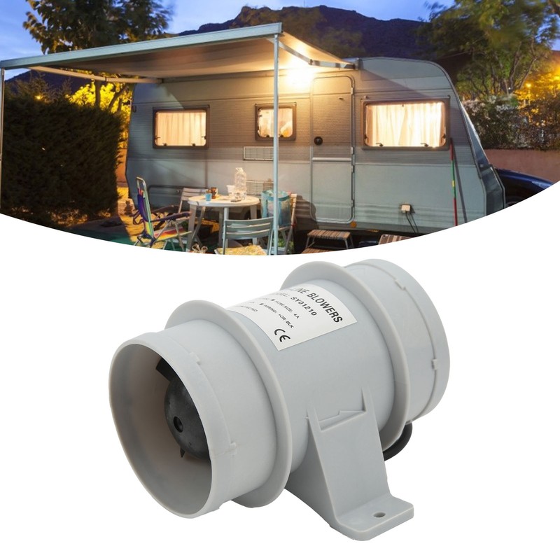 3 Inch Ventilation Fan Blower High Efficiency Stable Performance Plastic