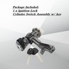 XQSMWF Ignition Lock Cylinder Switch Assembly with Key Compatible with