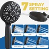 WRISIN 10 Inch Rain Shower Head with Handheld Spray, 7-Function
