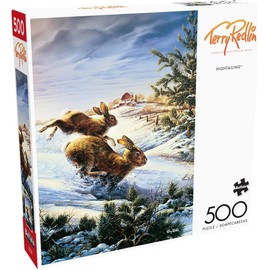 Buffalo Games - Terry Redlin - Hightailing - 500 Piece Jigsaw Puzzle for Adults -Challenging Puzzle Perfect for Game Nights - Finished Size is 21.25 x 15.00