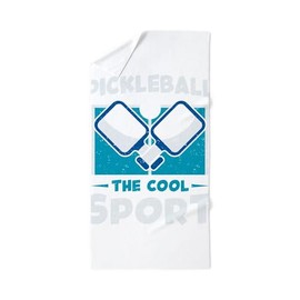 CafePress Pickleball Player Coach Paddle Ball Co 30"x60" Absorbent Cotton Back, Soft Beach, Pool Towel