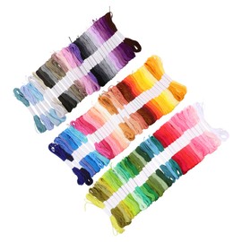 jojofuny Bundles of Multi Color Embroidery Threads Convenient Floss for DIY Sewing Cross Stitch Quilting and Needlework for Crafts and Decoration