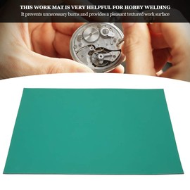 Watch Repair Mat, Non Slip Watch Work Pad Watchmaker Soldering Station Mat for Watches Repairing and Maintenance, 13.4 x 9.4 Inch