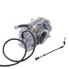 SVKCAR HSR42 Carburetor & Choke Cable for Evo Evolution Twin