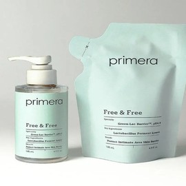 Primera Free & Free Feminine Cleanser 290ml Special (145ml + Refill 145ml) (SH) / 프리메라 후리 앤 후리 여성청결제 290ml 기획(145ml+리필145ml)(SH)