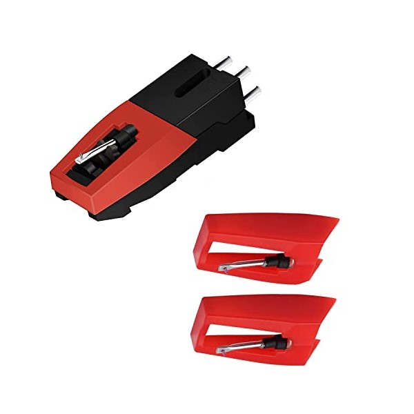 Boytone Stylus - Cartridge with 3 Replacement Ceramic Needle for