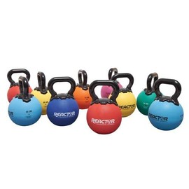 Champion Barbell Rubber Kettlebell, 30-Pound