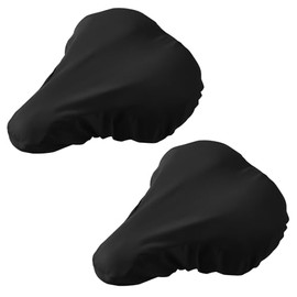2pcs Bicycle Waterproof Cover Waterproof Bicycle Saddle Cover Bicycle Accessories Bicycle Rain Cover Bicycle Seat Cover for most bicycle and mountain bike saddles.