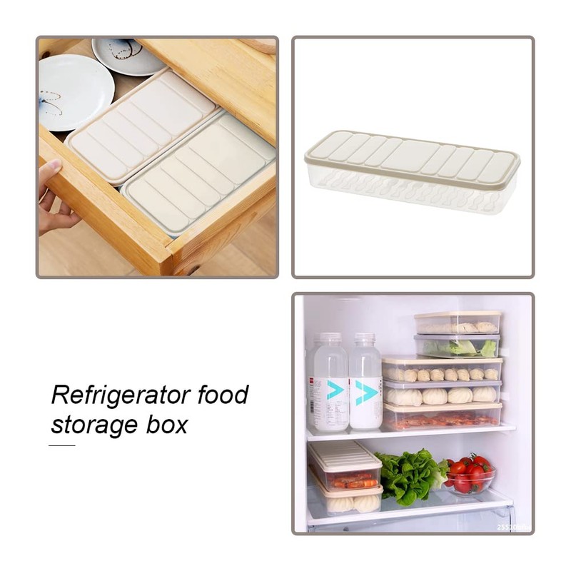 YeeXiang Food Storage Container Transparent Meal Prep Container Stackable Freezer