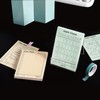Mini Undated Weekly Planner Scheduler Planning Notepad - Horizontal Days