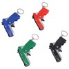 4pcs Rubber Band Launcher Toy Foldable Mini Portable Metal Rubber