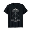 Primitive Bowhunting Instinct Skill Tradition Archery T-Shirt